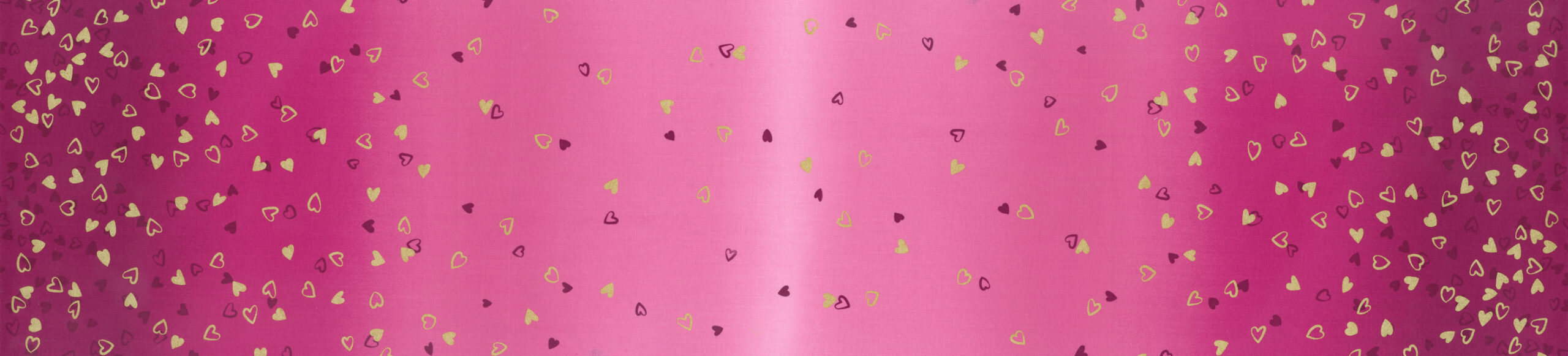 I Heart Ombre Metallic Magenta | V and Co. | Moda Fabrics | 10875 201M | Sold in 1/2 Yd