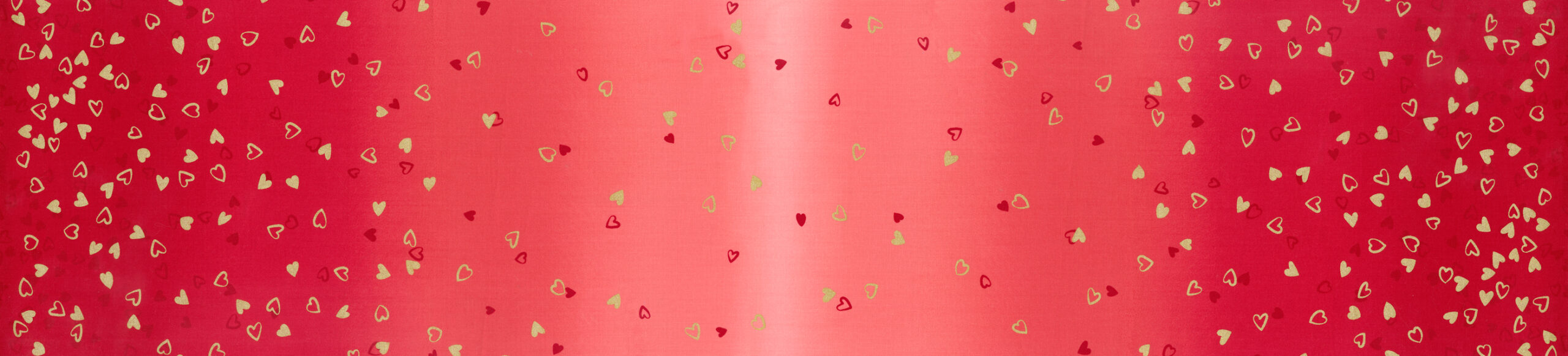 I Heart Ombre Metallic Cherry | V and Co. | Moda Fabrics | 10875 314M | Sold in 1/2 Yd
