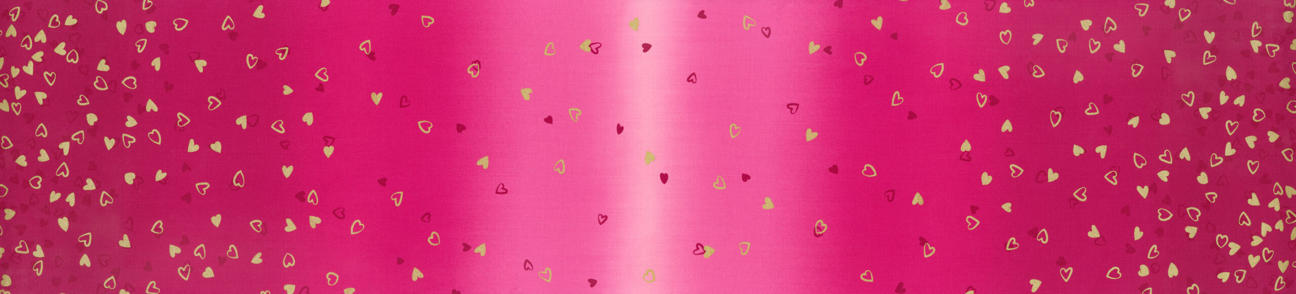 I Heart Ombre Metallic Pomegranate | V and Co. | Moda Fabrics | 10875 335M | Sold in 1/2 Yd