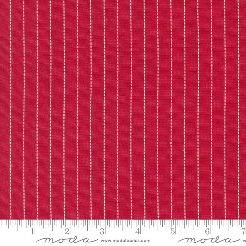 Panache Wovens Red White | Pieces To Treasure | Moda Fabrics | 12218 18 | Sold in 1/2 Yd