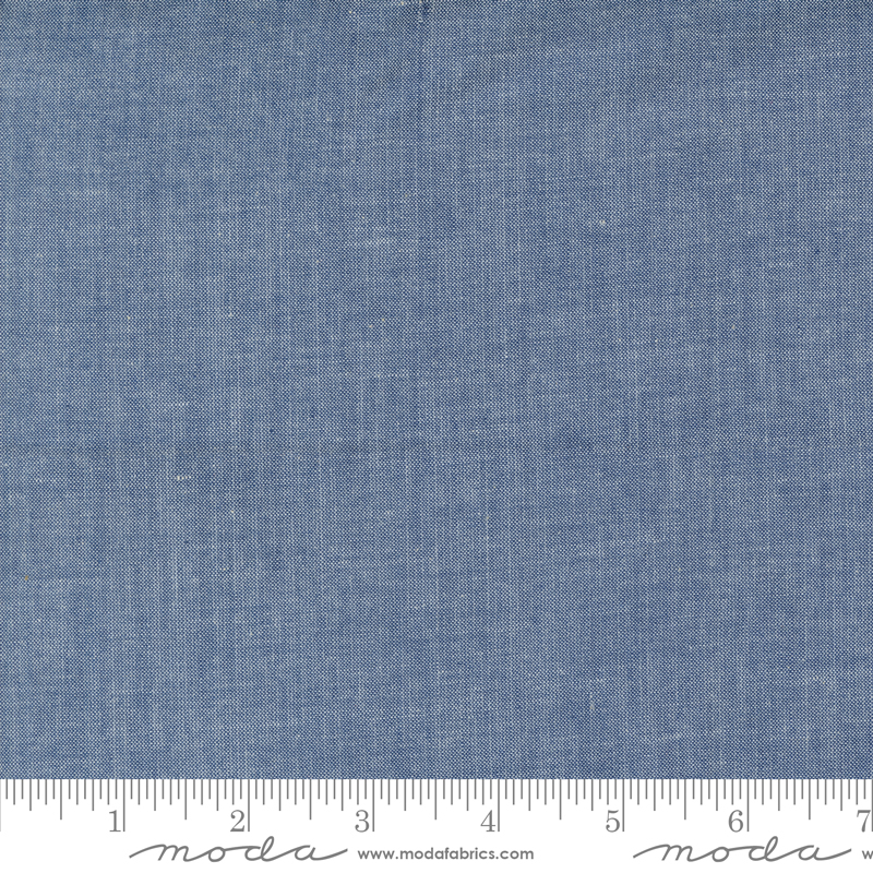 Denim & Daisies Wovens Midnight Jeans Crossweave | Fig Tree & Co | Moda Fabrics | 12222 24 | Sold in 1/2 Yd