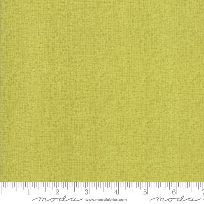 Thatched Basic Chartreuse | Robert Pickens | Moda Fabrics | 48626 75 | Sold in 1/2 Yd