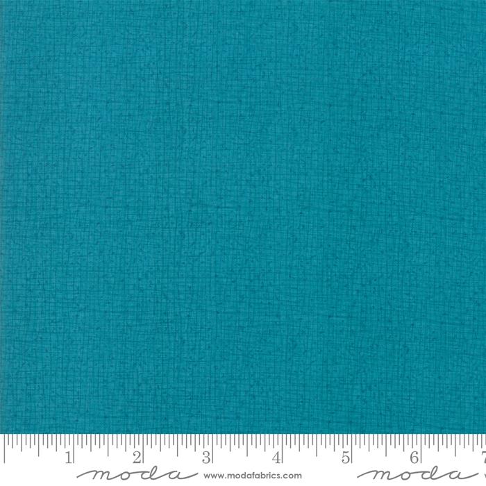 Thatched Basic Turquoise | Robert Pickens | Moda Fabrics | 48626 101 | Sold in 1/2 Yd