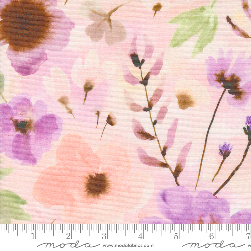Blooming Lovely Posy Petal | Janet Clare | Moda Fabrics | 16971 12 | Sold in 1/2 Yd