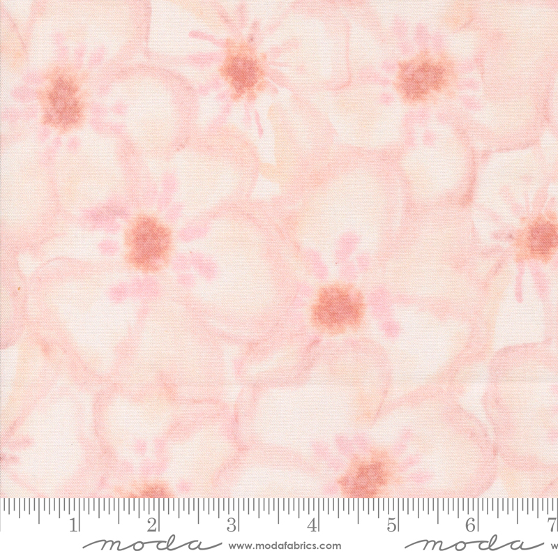 Blooming Lovely Anemones Petal | Janet Clare | Moda Fabrics | 16978 12 | Sold in 1/2 Yd
