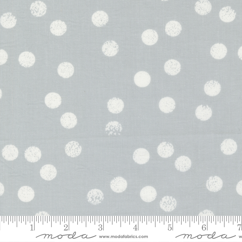 Filigree Dotties Zen Grey | Zen Chic | Moda Fabrics | 1813 17 | Sold in 1/2 Yd