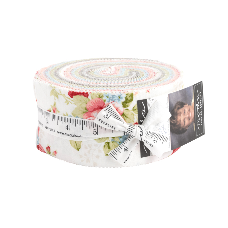 Ellie Jelly Roll | Brenda Riddle of Acorn Quilts| Moda Fabrics | 18760JR | Sold as a Bundle
