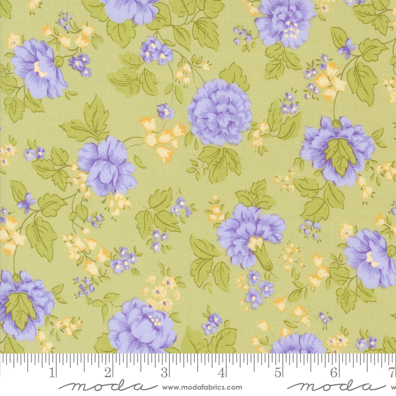 Georgia Main Floral Willow | Brenda Riddle of Acorn Quilts | Moda Fabrics | 18770 13 | Sold in 1/2 Yd