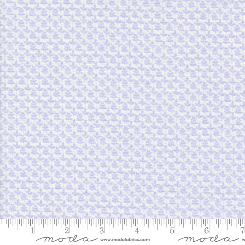 Georgia Leaves Lavender | Brenda Riddle of Acorn Quilts | Moda Fabrics | 18774 11 | Sold in 1/2 Yd