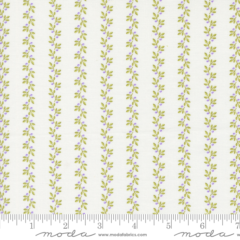 Georgia Stripe Off White | Brenda Riddle of Acorn Quilts | Moda Fabrics | 18776 11 | Sold in 1/2 Yd