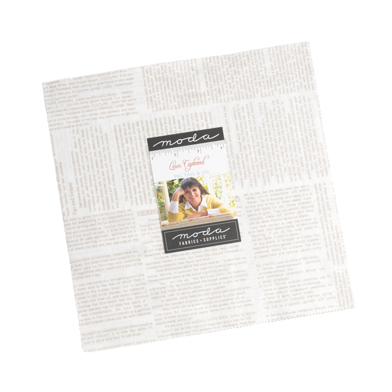 Linen Cupboard Layer Cake | Fig Tree And Co. | Moda Fabrics | 20480LC | Sold As A Bundle