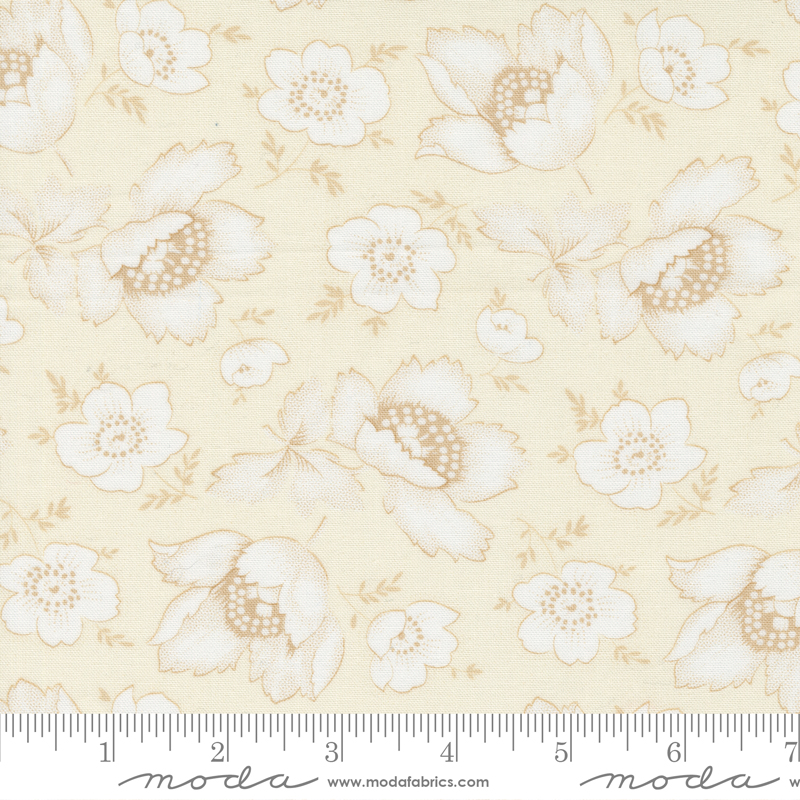 Linen Cupboard Fresh Linens Ivory Latte | Fig Tree and Co. by Joanna Figueroa | Moda Fabrics | 20481 22 | Sold in 1/2 Yd