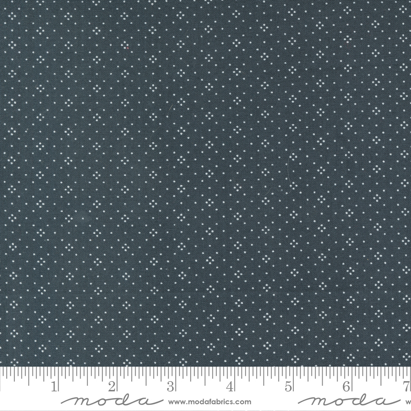 Eyelet Charcoal | Fig Tree and Co. by Joanna Figueroa | Moda Fabrics | 20488 65 | Sold in 1/2 Yd
