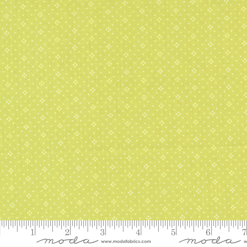 Eyelet Grass | Fig Tree and Co. by Joanna Figueroa | Moda Fabrics | 20488 82 | Sold in 1/2 Yd
