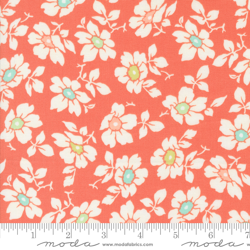 Jelly Jam Flour Sack Rhubarb | Fig Tree & Co. | Moda Fabrics | 20491 13 | Sold in 1/2 Yd