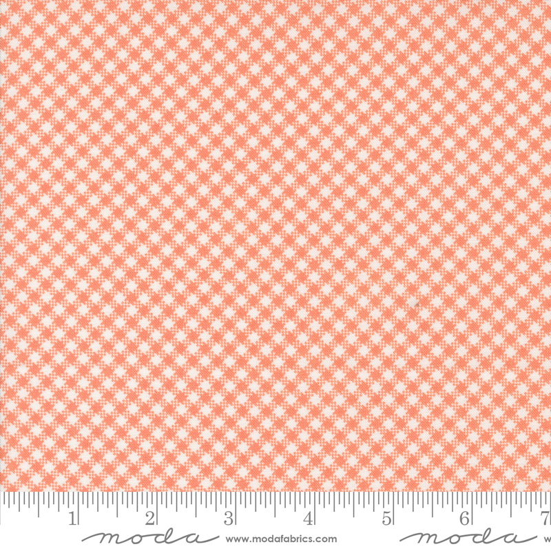 Jelly Jam Gingham Rhubarb | Fig Tree & Co. | Moda Fabrics | 20495 13 | Sold in 1/2 Yd