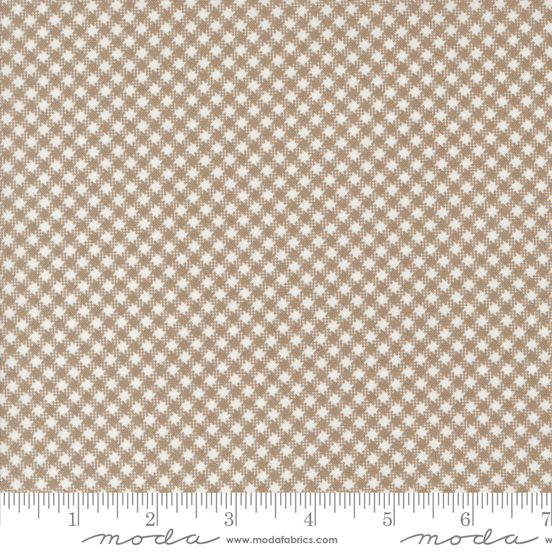 Jelly Jam Gingham Twine | Fig Tree & Co. | Moda Fabrics | 20495 20 | Sold in 1/2 Yd