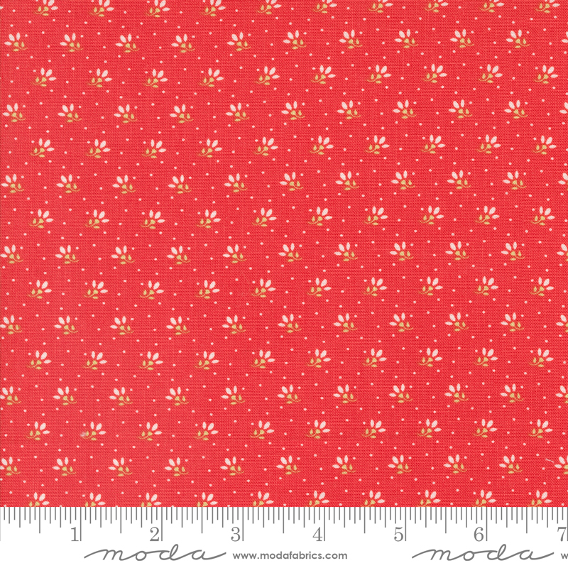 Jelly Jam Ditsy Dots Strawberry | Fig Tree & Co. | Moda Fabrics | 20498 14 | Sold in 1/2 Yd