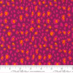 Jungle Paradise Animal Print Magenta | Stacy Iest Hsu | Moda Fabrics | 20787 17 | Sold in 1/2 Yds