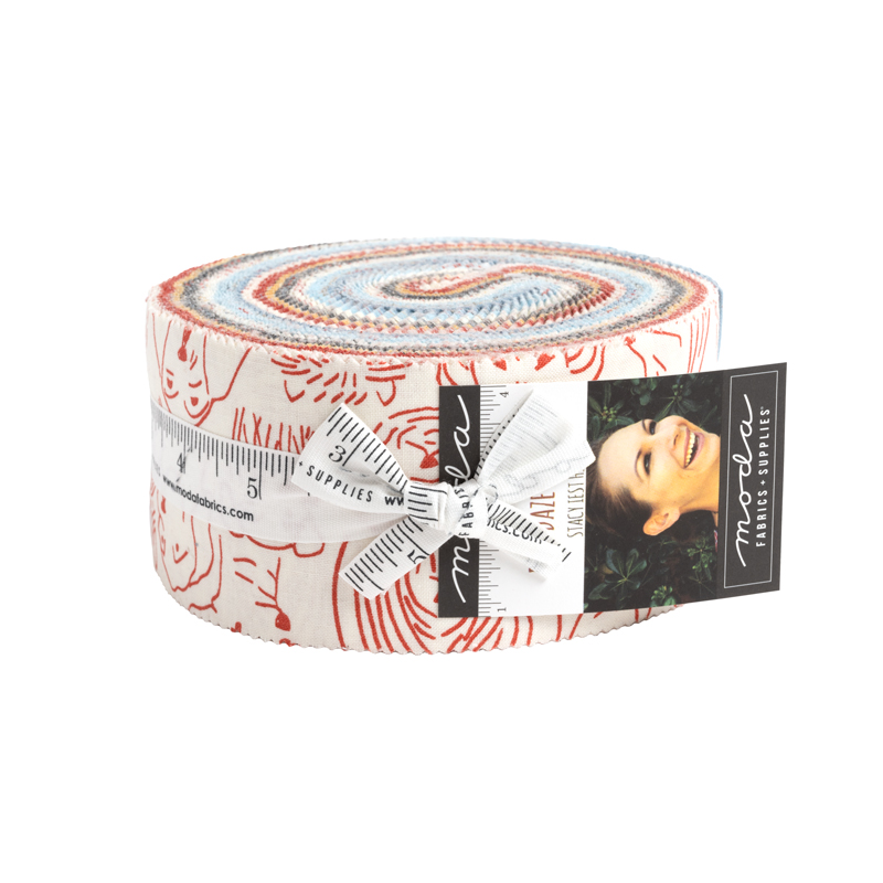 Dog Daze Jelly Roll | Stacy Iest Hsu | Moda Fabrics | 20840JR | Sold As A Bundle