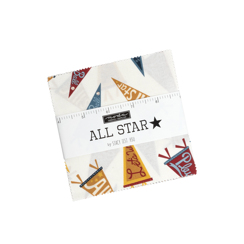 All Stars Charm Pack | Stacy Iest Hsu | Moda Fabrics | 20850PP | Sold As A Bundle