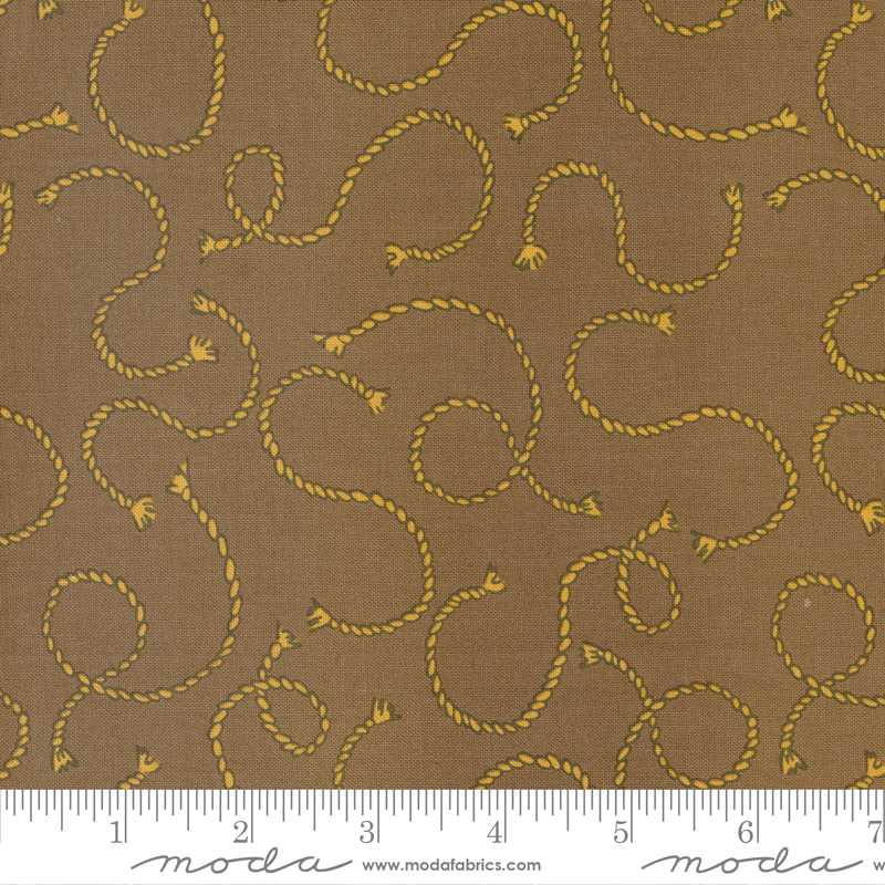 Ponderosa Open Range Ropes Boot | Stacy Iest Hsu | Moda Fabrics | 20864 22 | Sold in 1/2 Yd