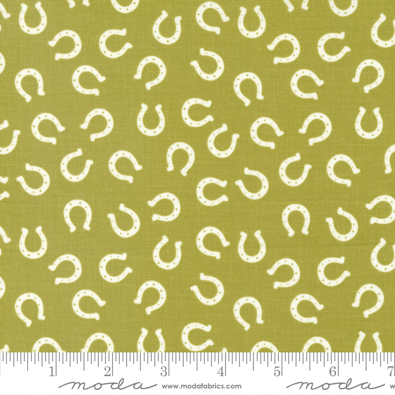 Ponderosa Open Lucky Horseshoes Sapling | Stacy Iest Hsu | Moda Fabrics | 20866 13 | Sold in 1/2 Yd