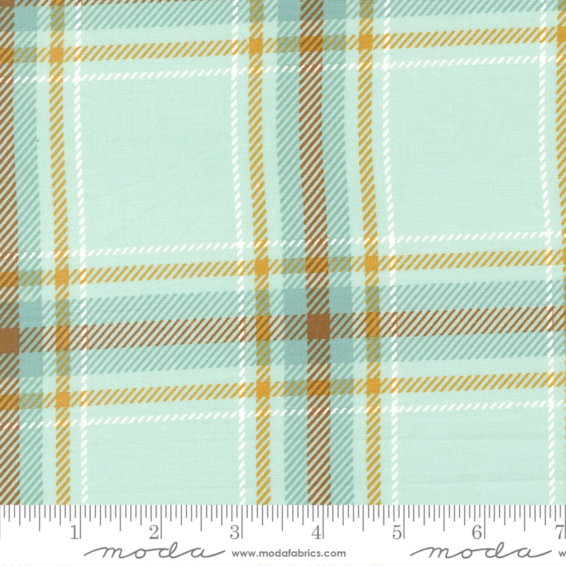 Ponderosa Plaid Sky | Stacy Iest Hsu | Moda Fabrics | 20867 17 | Sold in 1/2 Yd