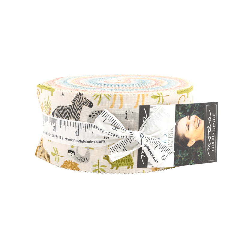 Noah's Ark Jelly Roll | Stacy Iest Hsu | Moda Fabrics | 20870JR | Sold As A Bundle