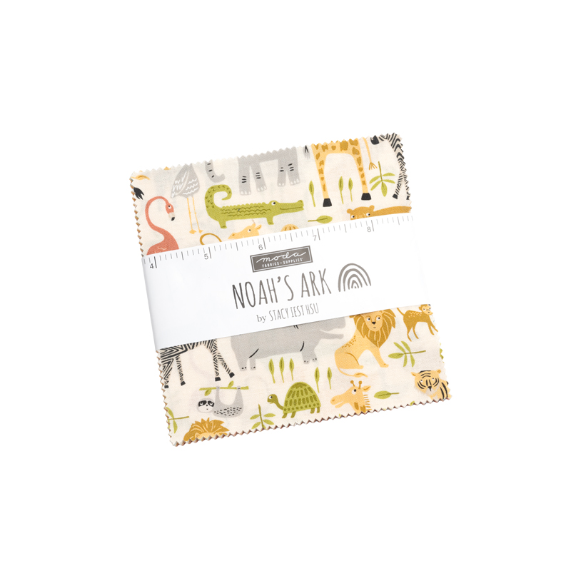 Noah's Ark Charm Pack | Stacy Iest Hsu | Moda Fabrics | 20870PP | Sold As A Bundle