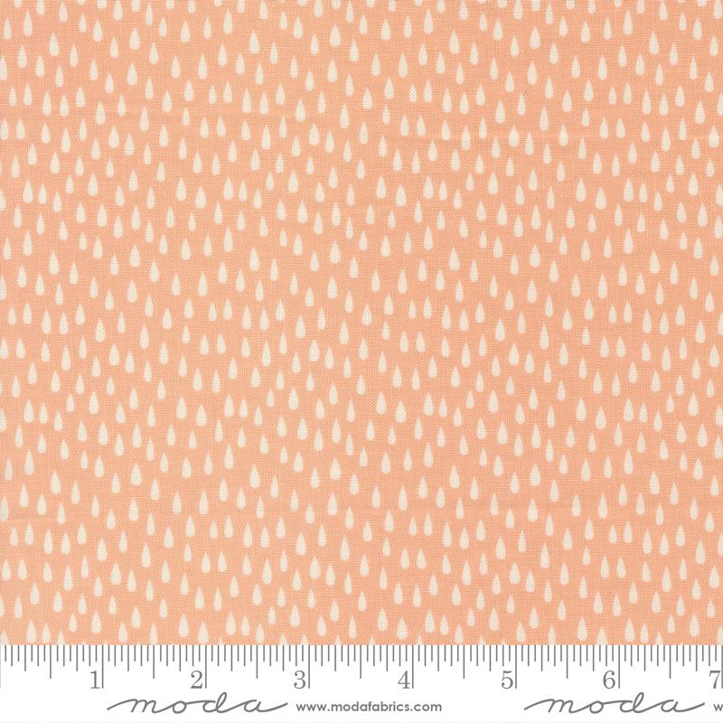 Noah's Ark The Storm Peach | Stacy Iest Hsu | Moda Fabrics | 20875 15 | Sold in 1/2 Yd