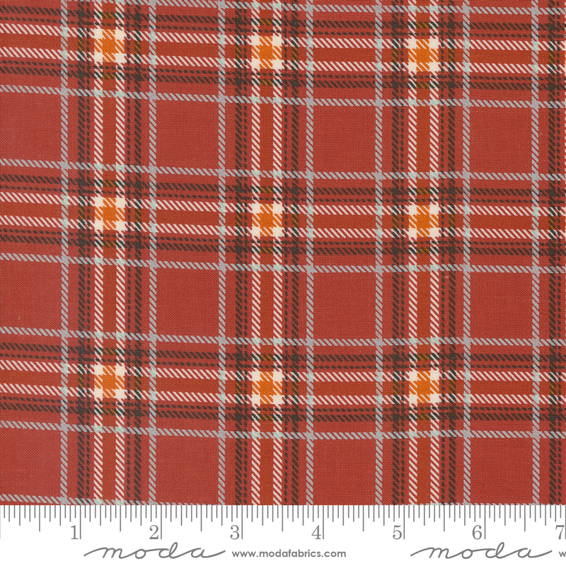 The Great Outdoors Cozy Plaid Fire | Stacy Iest Hsu | Moda Fabrics | 20885 15 | Sold in 1/2 Yd