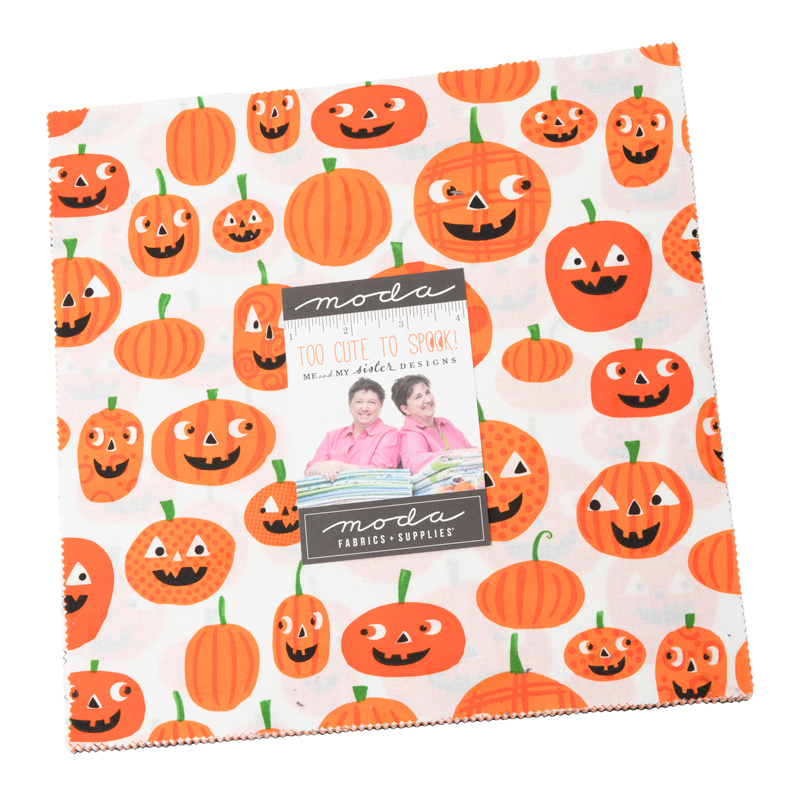 Too Cute To Spook Layer Cake | Me and My Sister Designs | Moda Fabrics | 22420LC | Sold As A Bundle