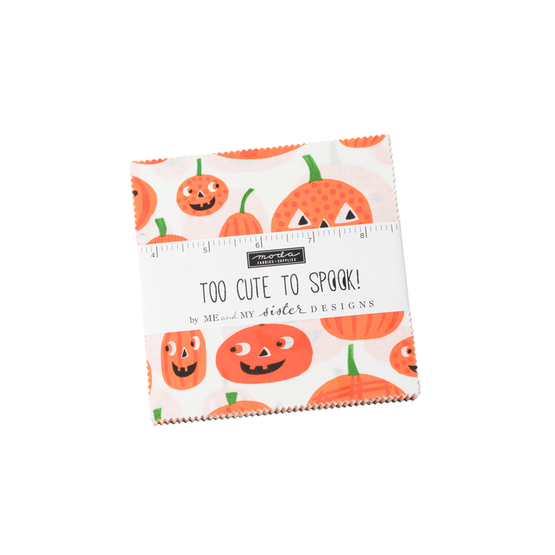 Too Cute To Spook Charm Pack | Me and My Sister Designs | Moda Fabrics | 22420PP | Sold As A Bundle