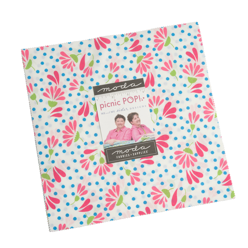 Picnic Pop Layer Cake | Me and My Sister Designs | Moda Fabrics | 22430LC | Sold As A Bundle