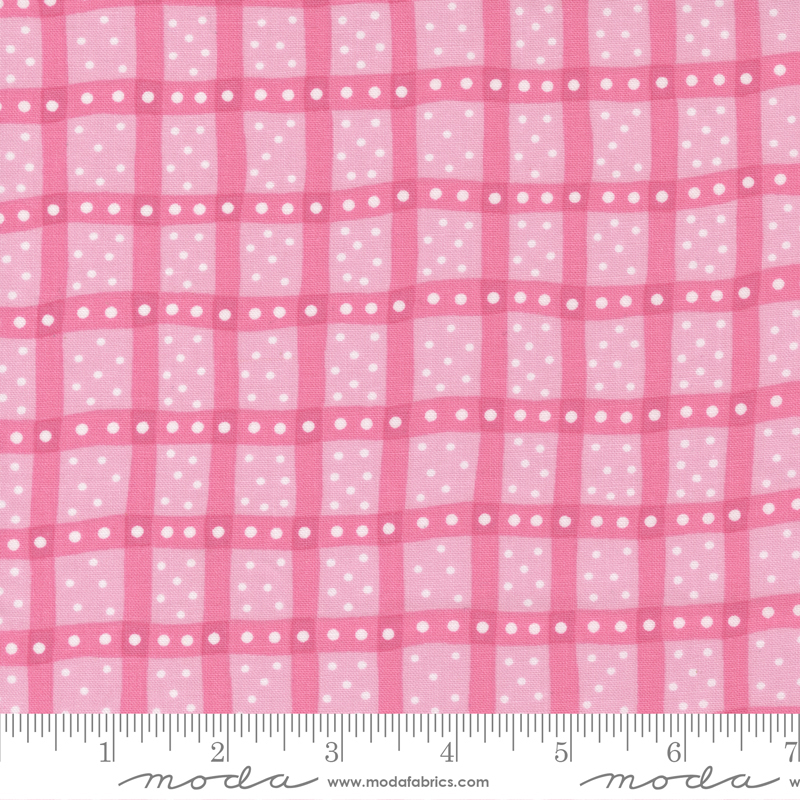 Picnic Pop Mix It Up Popping Pink | Me & My Sister Designs | Moda Fabrics | 22433 15 | Sold in 1/2 Yd