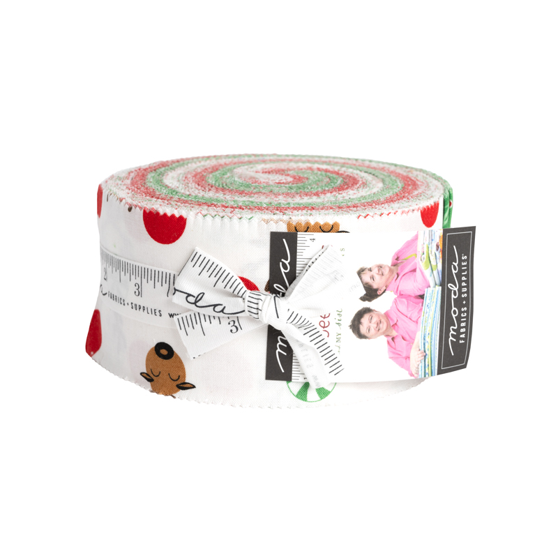 Reindeer Games Jelly Roll | Me and My Sister Designs | Moda Fabrics | 22440JR | Sold As A Bundle