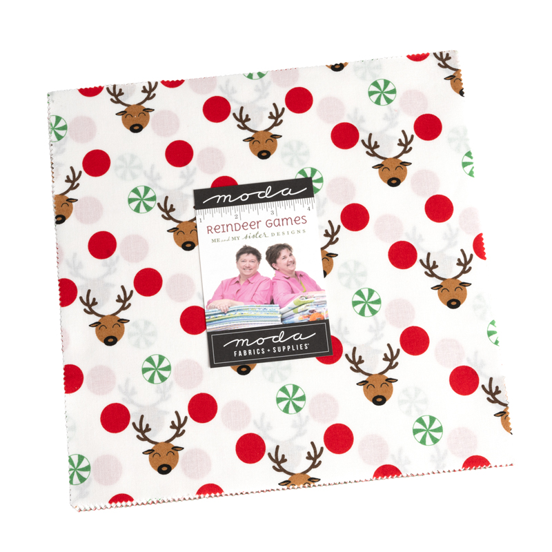Reindeer Games Layer Cake | Me and My Sister Designs | Moda Fabrics | 22440LC | Sold As A Bundle