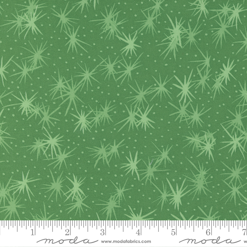 Reindeer Games Christmas Sparks Evergreen | Me And My Sister Designs | Moda Fabrics | 22442 12 | Sold in 1/2 Yd