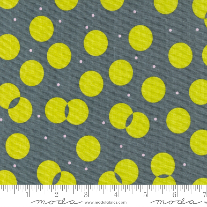 Sweet and Plenty Juggle Dots Graphite | Me and My Sister Designs | Moda Fabrics | 22450 15 | Sold in 1/2 Yd