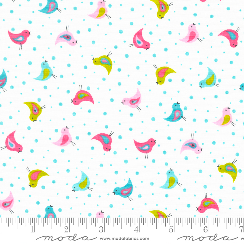 Sweet and Plenty Birdies Sugar | Me and My Sister Designs | Moda Fabrics | 22451 11 | Sold in 1/2 Yd