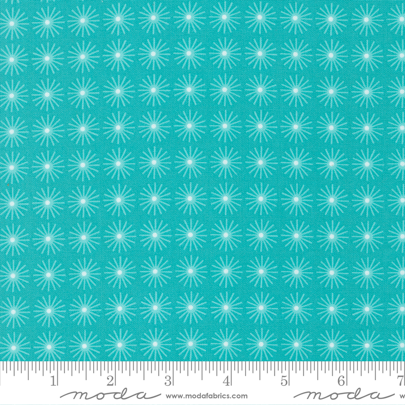 On The Bright Side Sunshine Blue Razz | Me and My Sister Designs | 22464 19 | Sold in 1/2 Yds