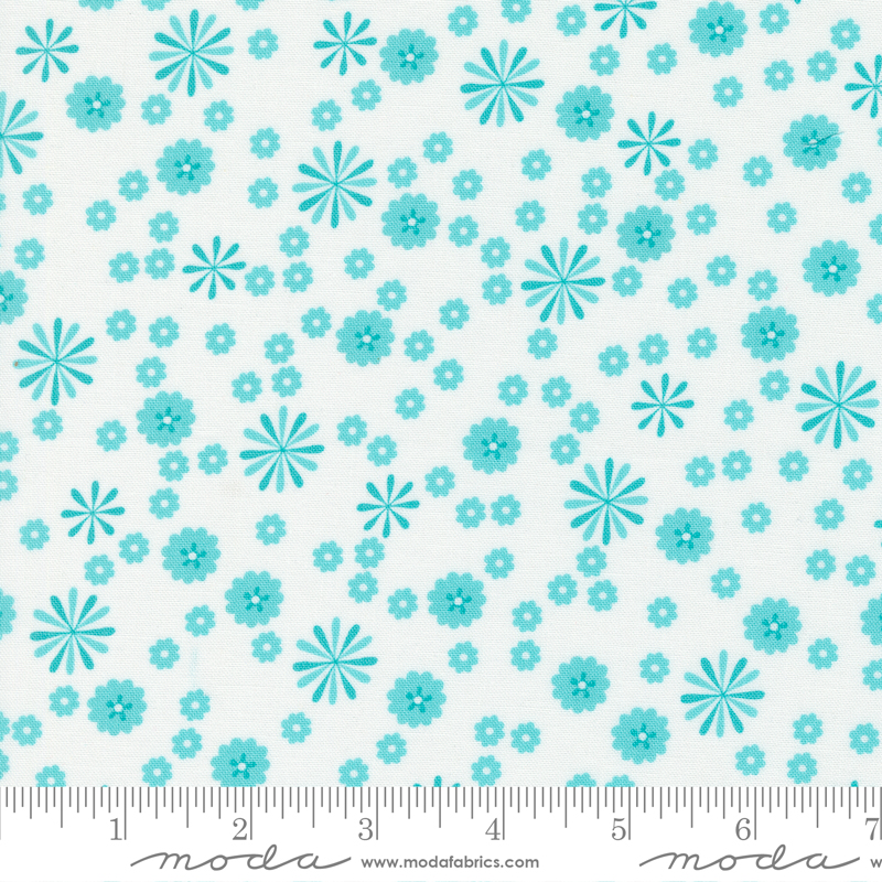 On The Bright Side Raining Sugar Blue | Me and My Sister Designs | 22465 19 | Sold in 1/2 Yds