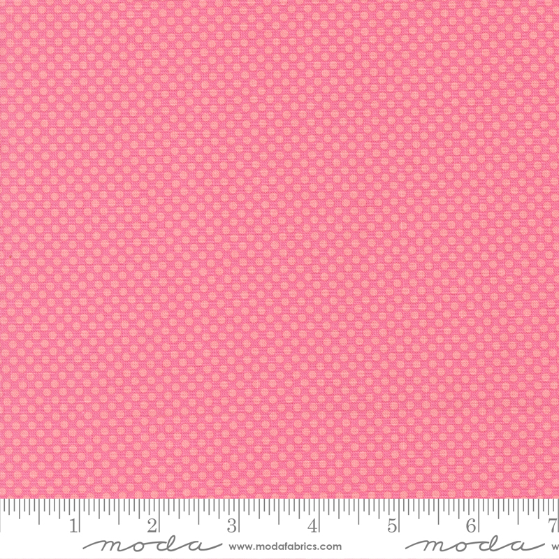 On The Bright Side Dot To Dot Bubble Gum | Me and My Sister Designs | 22466 12 | Sold in 1/2 Yds