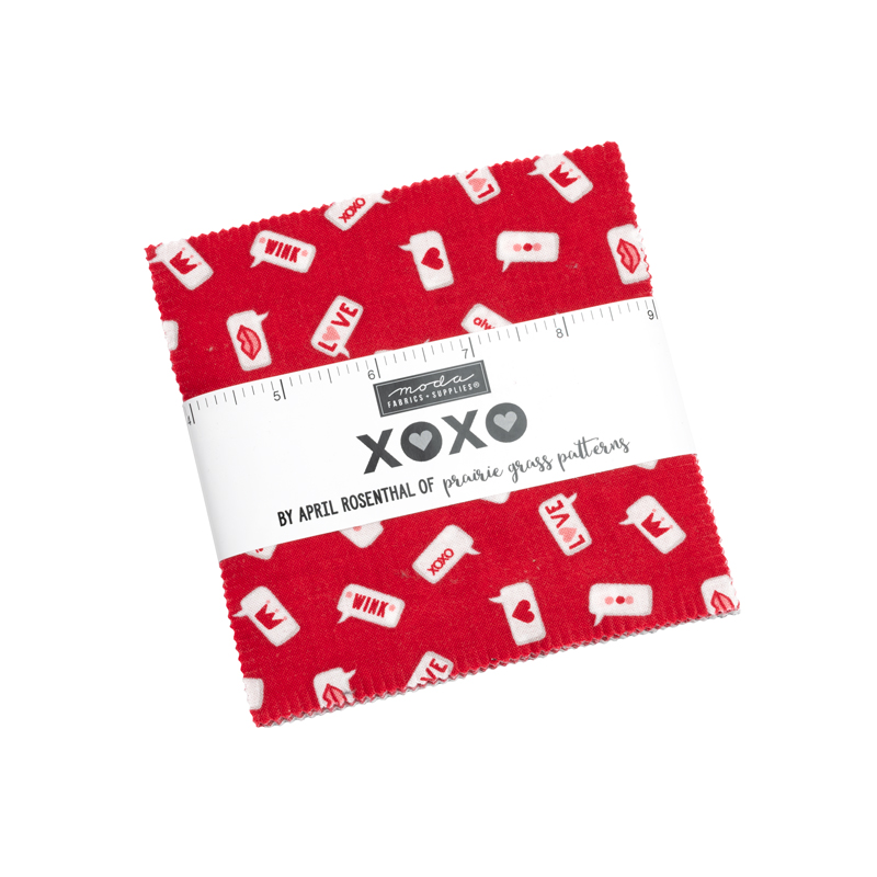 XOXO Charm Pack | April Rosenthal | Moda Fabrics | 24140PP | Sold As A Bundle