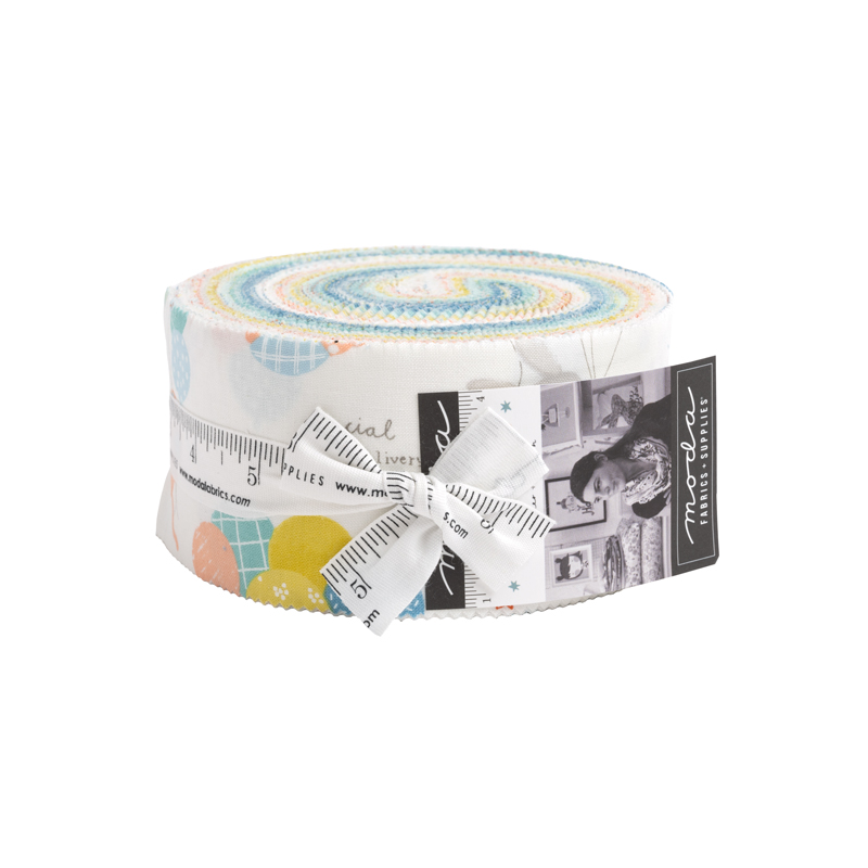 Delivered with Love Jelly Roll | Paper and Cloth | Moda Fabrics | 25130JR | Sold As A Bundle