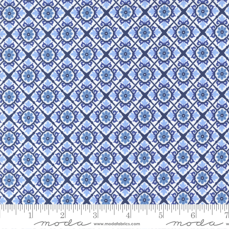 Sunflowers My Heart Checks And Plaids Dusk | Kate Spain | Moda Fabrics | 27324 19 | Sold in 1/2 Yd