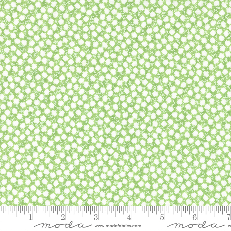 Sunflowers My Heart Fleur Blenders Grass | Kate Spain | Moda Fabrics | 27325 15 | Sold in 1/2 Yd