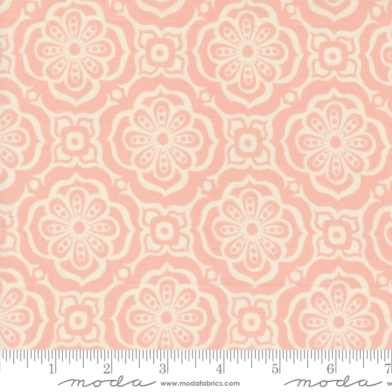 Tango Alhambra Petal | Kate Spain | Moda Fabrics | 27333 13 | Sold in 1/2 Yd
