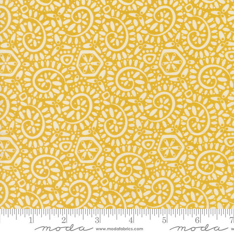 Tango Canto Sunshine | Kate Spain | Moda Fabrics | 27337 17 | Sold in 1/2 Yd